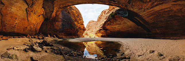 Inside Cathedral Gorge
