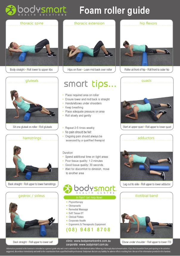 Foam Roller Perth CBD Exercises