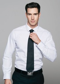 'AP Business' Mens Bayview Long Sleeve Shirt