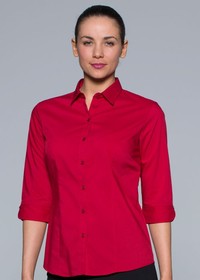 'AP Business' Ladies Mosman � Sleeve Shirt