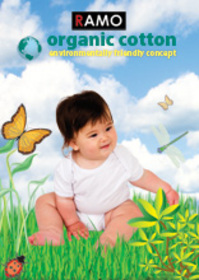 'Ramo' Organic Cotton Baby Short Sleeve Romper