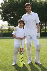 'Bocini' Kids Cricket Polo Short Sleeve