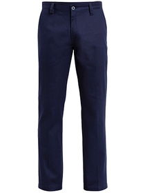 'Bisley Workwear' Cotton Drill Flat Front Work Pant