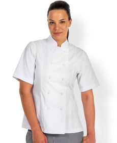'JB' Ladies Chef's Short Sleeve Jacket