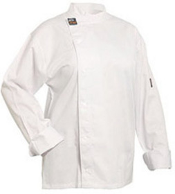'Pro Chef' White Long Sleeve Tunic Top