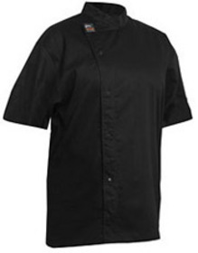 'Pro Chef' Black Short Sleeve Tunic Top