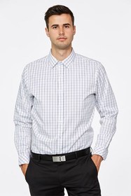 'Corporate Reflection' Mens Graph Long Sleeve Shirt
