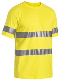 'DNC' HiVis Taped Cotton Jersey Short Sleeve Tee