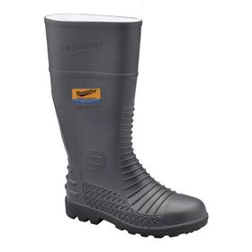 'Blundstone' Grey Waterproof Safety Gumboots with Steel Toe and Midsole