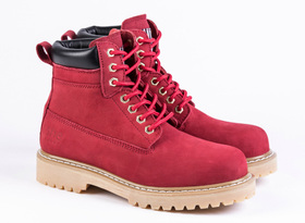 coloured work boots