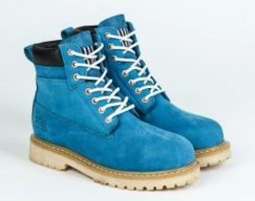 coloured work boots