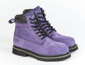 'She Wear' She Can Womens Safety Work Boot with Water Resistant Upper - Imperial Purple