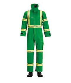 'Flame Buster Wildlands' Wildland Fire Coverall with H Pattern Flame Resistant Reflective Tape
