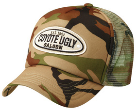 'Grace Collection' Camouflage Trucker Cap
