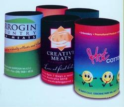 Stubby Holder with Base and Taped Seam