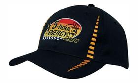 'Headwear Professionals' Breathable Poly Twill with Small Check Patterning