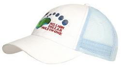 'Headwear Professionals' Brushed Cotton with Mesh Back