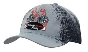 'Headwear Professionals' Brushed Cotton with Reflective Trim on Visor