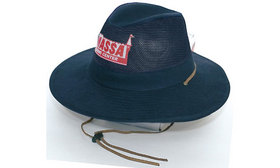 'Headwear Professionals' Collapsible Cotton Twill and Soft Mesh Hat
