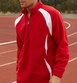 'Bocini' Unisex  Zip Sports Pullover Fleece