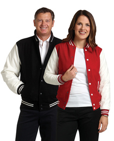 'Winning Spirit' Adults Wool Blend Varsity Jacket