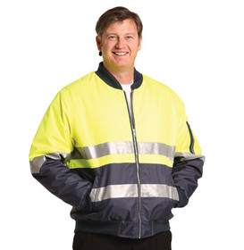 'Winning Spirit' Adults HiVis Two Tone Flying Jacket with 3M Tape