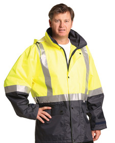 'Winning Spirit' Adults HiVis Safety Jacket with 3M Reflective Tape