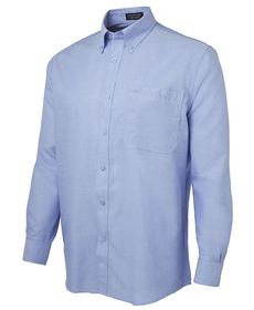 'JB' Mens Oxford Long Sleeve Shirt
