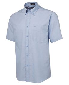 'JB' Mens Oxford Short Sleeve Shirt