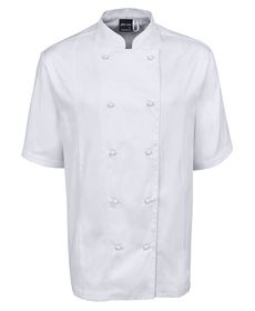 'JB' Mens Vented Short Sleeve Chef Jacket