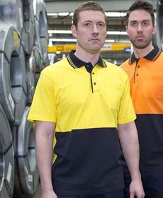'JB' HiVis (Day Only) Short Sleeve Cotton Polo