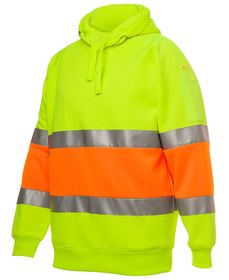 'JB' HiVis Day/Night Bio-Motion Pullover Hoodie with 3M Tape