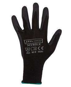 'JB' Black Nitrile Glove