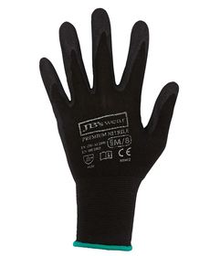 'JB' Premium Black Nitrile Glove