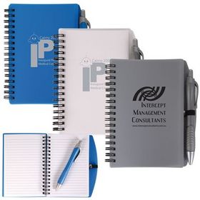 'Logo-Line' Scribe Spiral Notebook With Pen