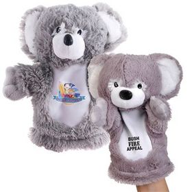 'Logo-Line'  Plush Koala Hand Puppet