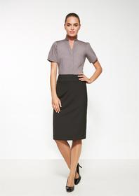 'Biz Corporate' Comfort Wool Stretch Relaxed Fit Skirt