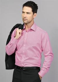 'Biz Corporate' Mens Boulevard Hudson Long Sleeve Shirt