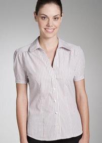 'Corporate Reflection' Ladies Redbank Short Sleeve Shirt