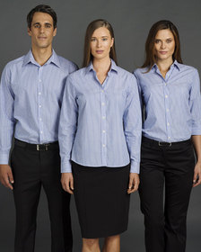 'Identitee' Ladies York Long Sleeve Shirt
