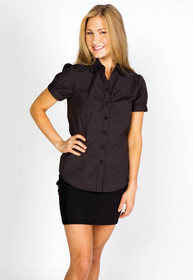 'Ramo' Ladies Urban Stripe Short Sleeve Shirt