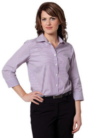 'Winning Spirit' Ladies Balance Stripe Long Sleeve Shirt