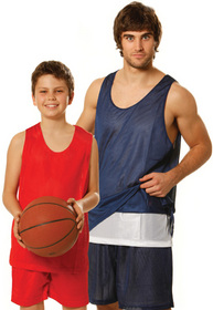 'Winning Spirit' Kids Reversible Basketball Singlet