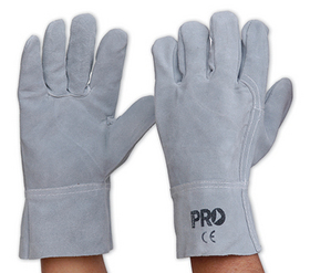 'Prochoice' Grey Leather Glove