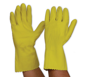 'Prochoice' Yellow Silver Lined Glove