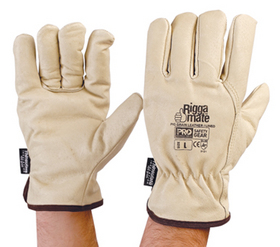 'Prochoice' Riggamate Lined Glove Pig Grain Leather