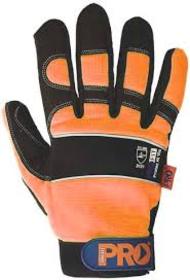 'Prochoice' Profit Full Finger HiVis Orange Glove