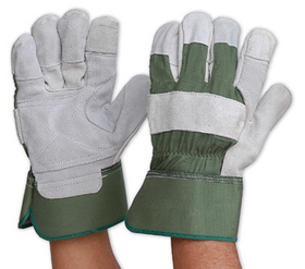 'Prochoice' Green Leather Glove