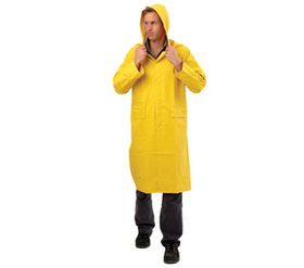 'Prochoice' Yellow PVC Rain Coat