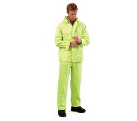 'Prochoice' Hi-Vis Rain Suit (Jacket and Pant Set)